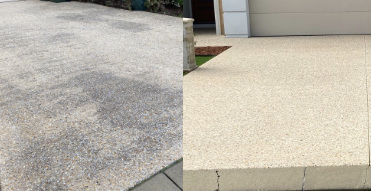 Exposed Aggregate Restored