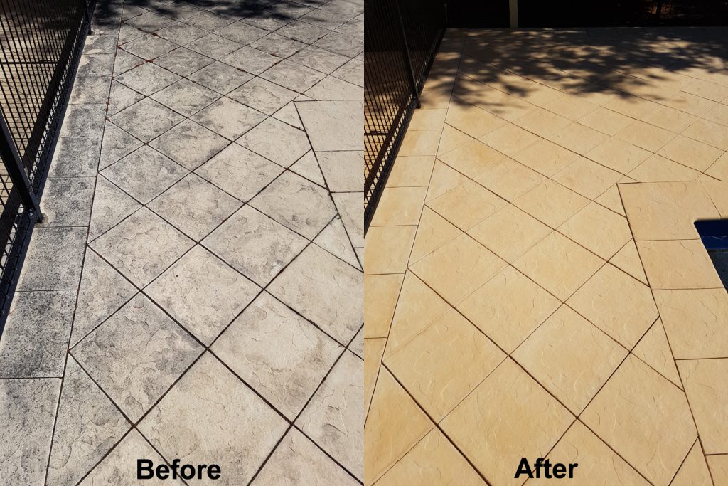 ECO Clean and Seal Pavers